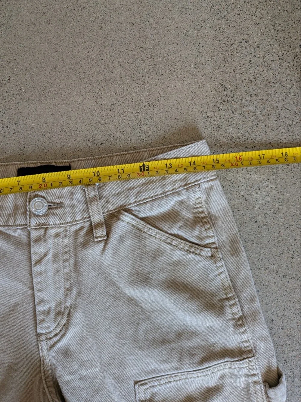 RSQ Boys Beige Cargo Pants